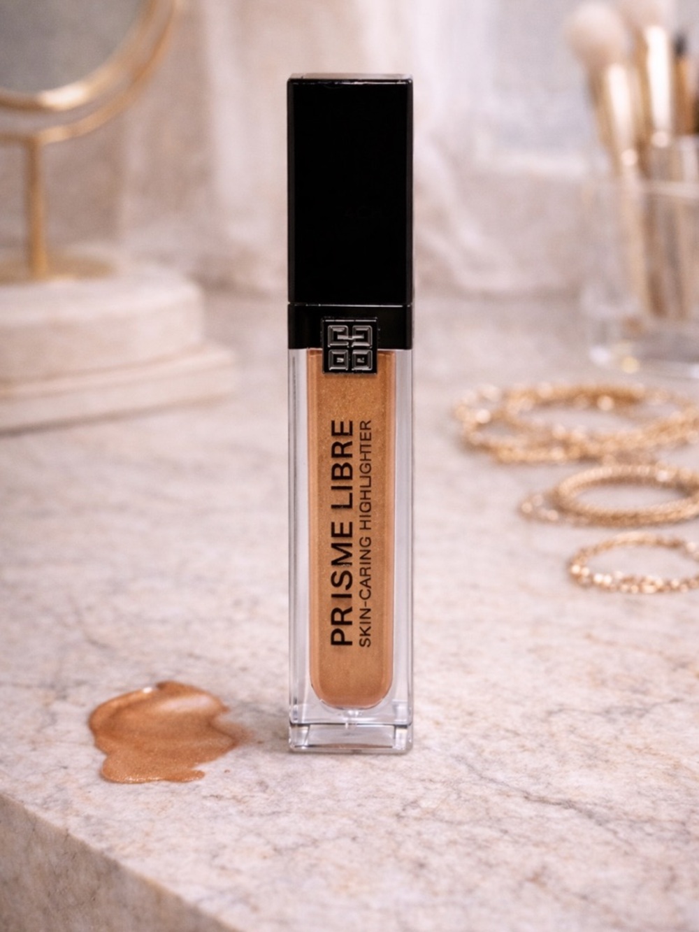 Givenchy Prisme Libre Skin Caring Liquid Highlighter Bronze NWT Full Size